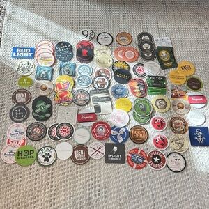 Cardboard Beer Coasters Lot of 100